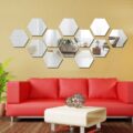 12 Pcs Mirror Effect Wall Stickers in Sri Lanka 12 Pcs Mirror Effect Wall Stickers in Sri Lanka