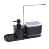 4 In 1 Soap Dispenser Set with sponge holder for kitchen cleaning
