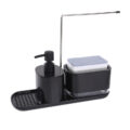 4 In 1 Soap Dispenser Set with sponge holder for kitchen cleaning