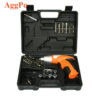 45 Pieces Cordless Screw Driver Rechargeable Tool Set