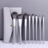 9 Makeup Brush with Purse in Sri Lanka