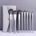 9 Makeup Brush with Purse in Sri Lanka