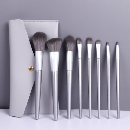 9 Makeup Brush with Purse in Sri Lanka