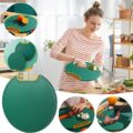 Elegant Plastic Cutting Board pace-saving plastic cutting board with hanging storage design