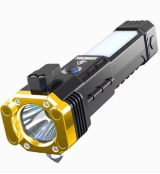 Flashing mode emergency torch USB rechargeable LED torch
