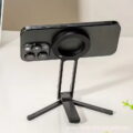 Foldable tripod phone stand for smartphones Foldable tripod phone stand for smartphones