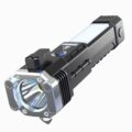 Side light LED torch lamp Low beam rechargeable flashlight