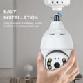 A6 WiFi Smart Bulb Security Camera 1080P