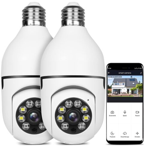 A6 WiFi Smart Bulb Security Camera in Sri Lanka