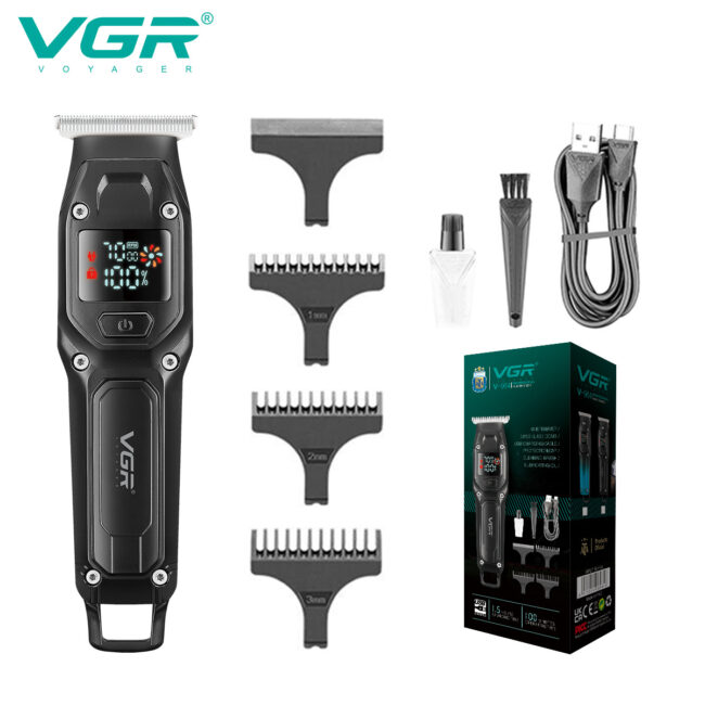 main-image-2 VGR V-964 Hair Clipper – Professional Cordless Trimmer