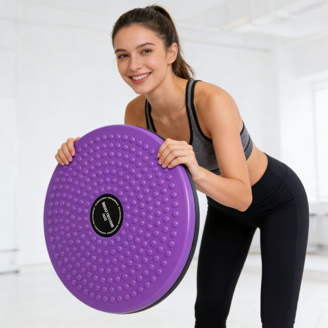 Twist waist fitness board