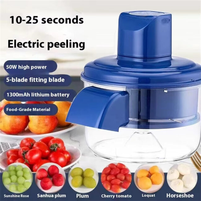 main-image-4 Rechargeable Electric Vegetable & Fruit Peeler