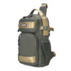 Mens large capacity shoulder bag with multiple compartments