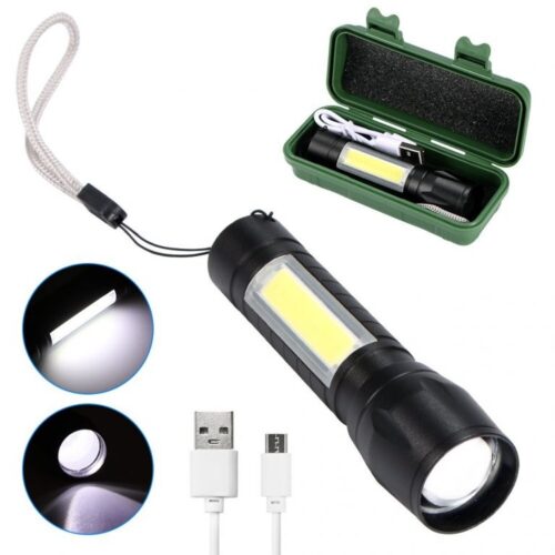 USB Rechargeable Mini Torch Light Sri Lanka