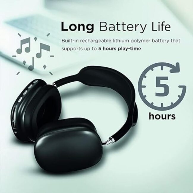 p9-wireless-headset-battery.webp P9 Wireless Bluetooth Headset Long Battery Life