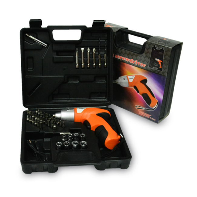 portable-tool-kit.webp 45 Pieces Cordless Screw Driver Set – Rechargeable Electric Tool Kit